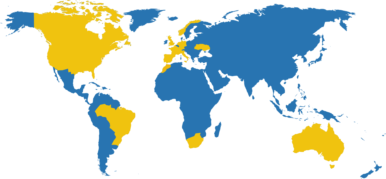 Carte du monde